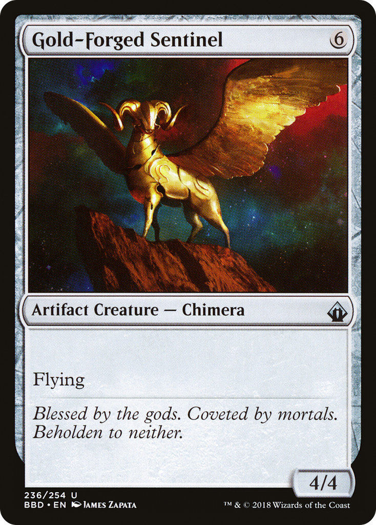 Magic: The Gathering - Gold-Forged Sentinel Foil - Battlebond