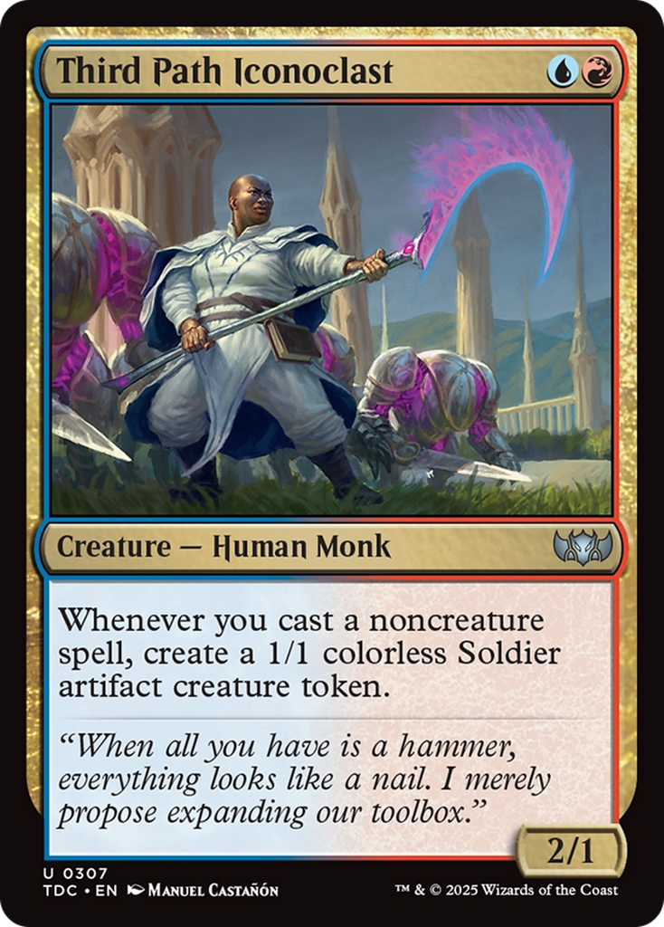 Magic: The Gathering - Third Path Iconoclast - Tarkir: Dragonstorm Commander