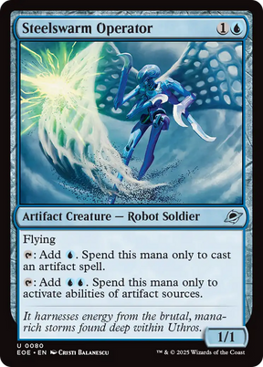Magic: The Gathering - Steelswarm Operator - Edge of Eternities