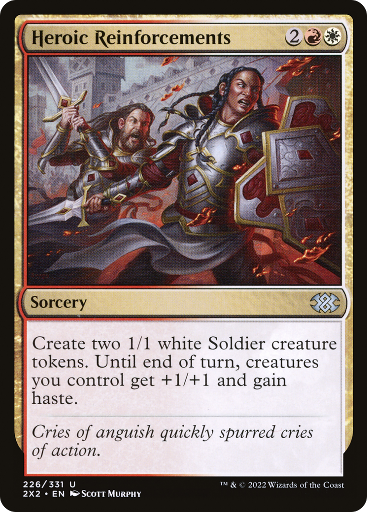 Magic: The Gathering - Heroic Reinforcements - Double Masters 2022