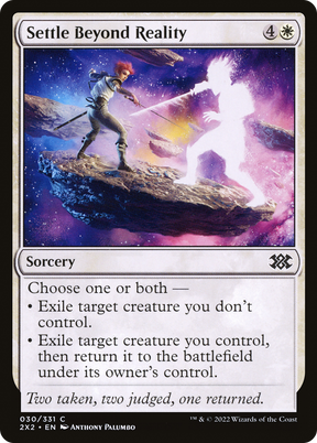 Magic: The Gathering - Settle Beyond Reality - Double Masters 2022