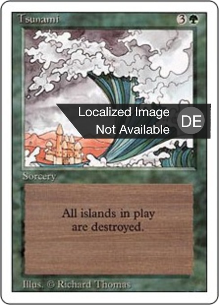 Magic: The Gathering - Tsunami - Revised Edition