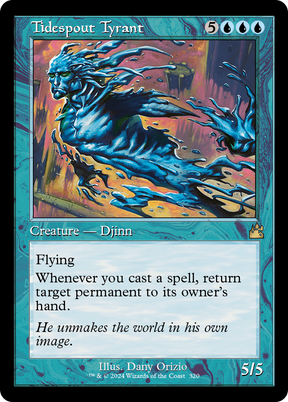 Magic: The Gathering - Tidespout Tyrant Foil - Ravnica Remastered
