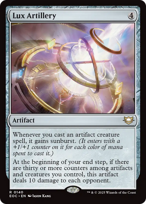 Magic: The Gathering - Lux Artillery - Edge of Eternities Commander