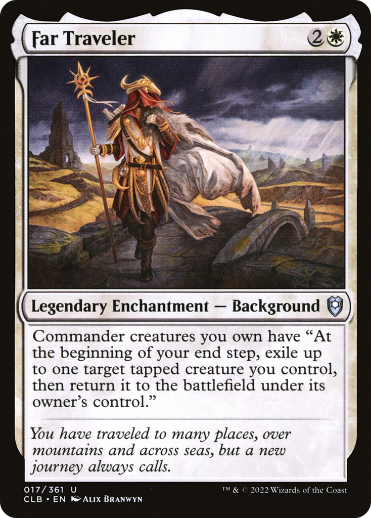 Magic: The Gathering - Far Traveler - Commander Legends: Battle for Baldur's Gate