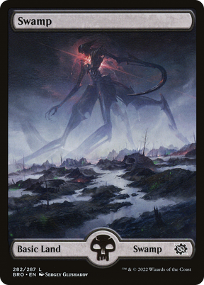 Magic: The Gathering - Swamp #282 Foil - The Brothers' War