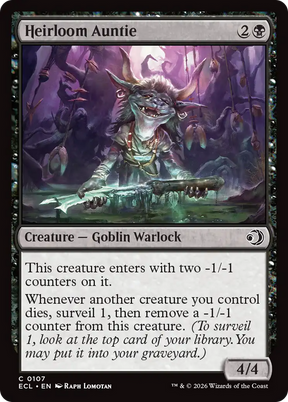 Magic: The Gathering - Heirloom Auntie Foil - Lorwyn Eclipsed