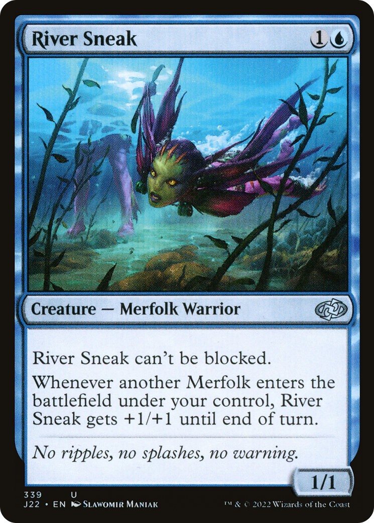 Magic: The Gathering - River Sneak - Jumpstart 2022