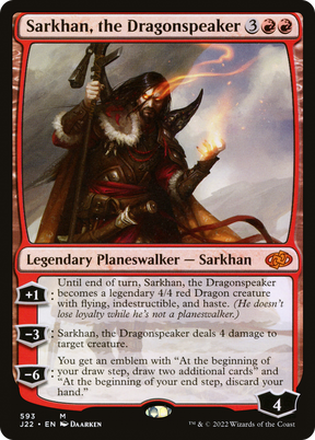 Magic: The Gathering - Sarkhan, the Dragonspeaker - Jumpstart 2022