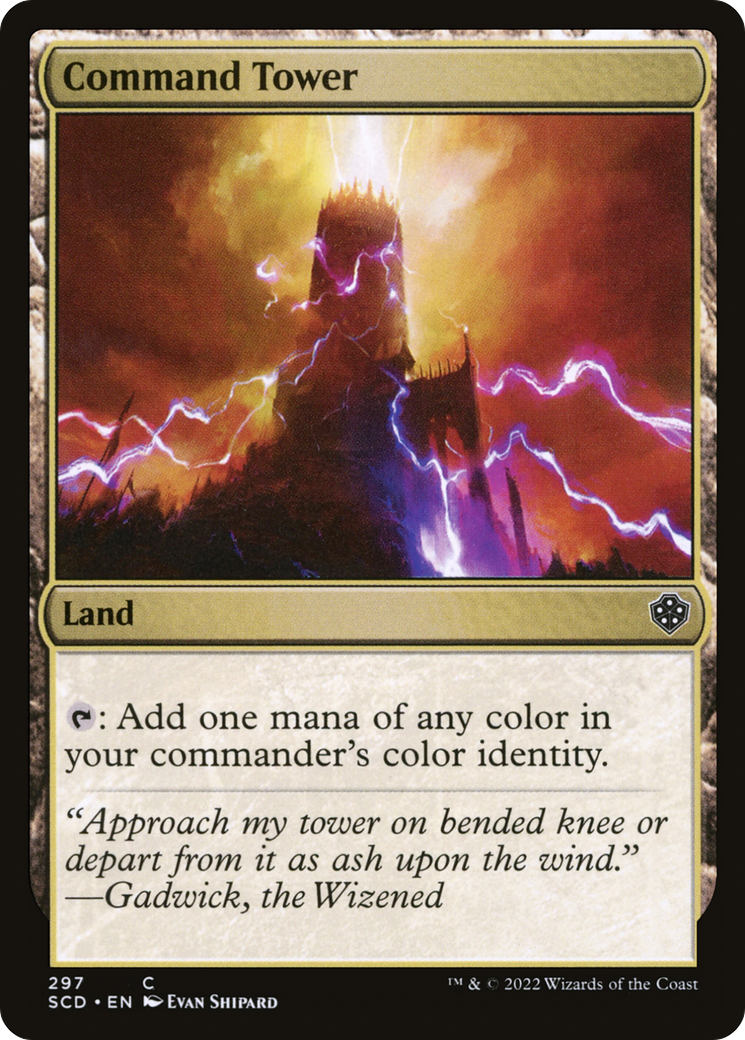 Magic: The Gathering - Command Tower - Starter Commander Decks