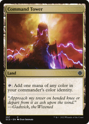 Magic: The Gathering - Command Tower - Starter Commander Decks