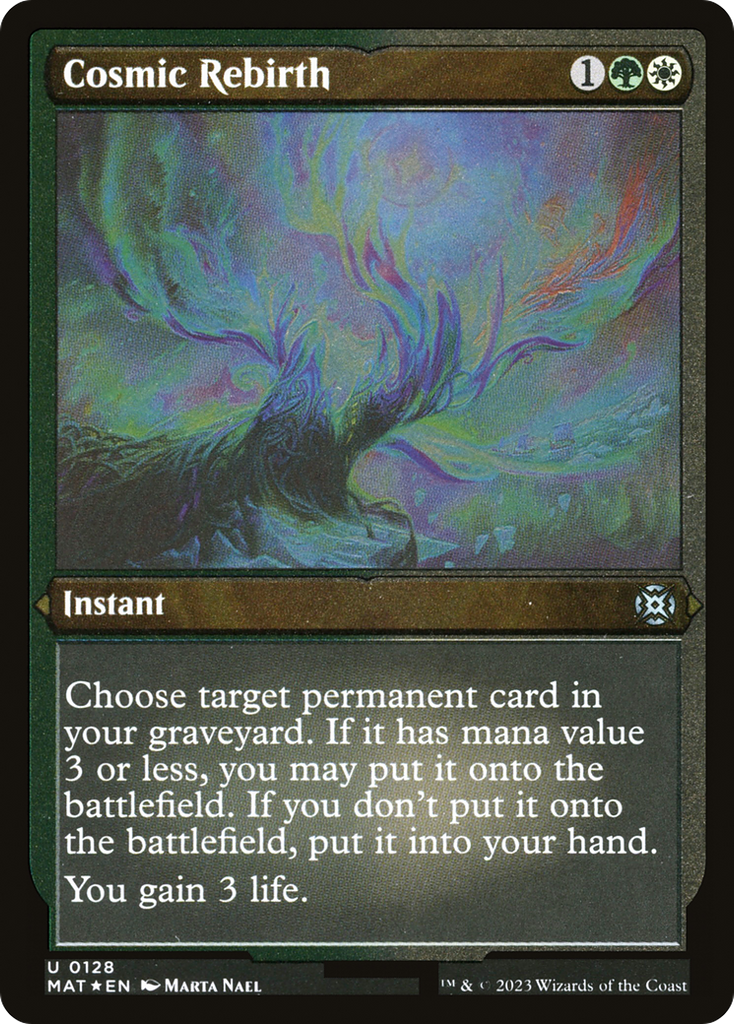 Magic: The Gathering - Cosmic Rebirth Foil - March of the Machine: The Aftermath