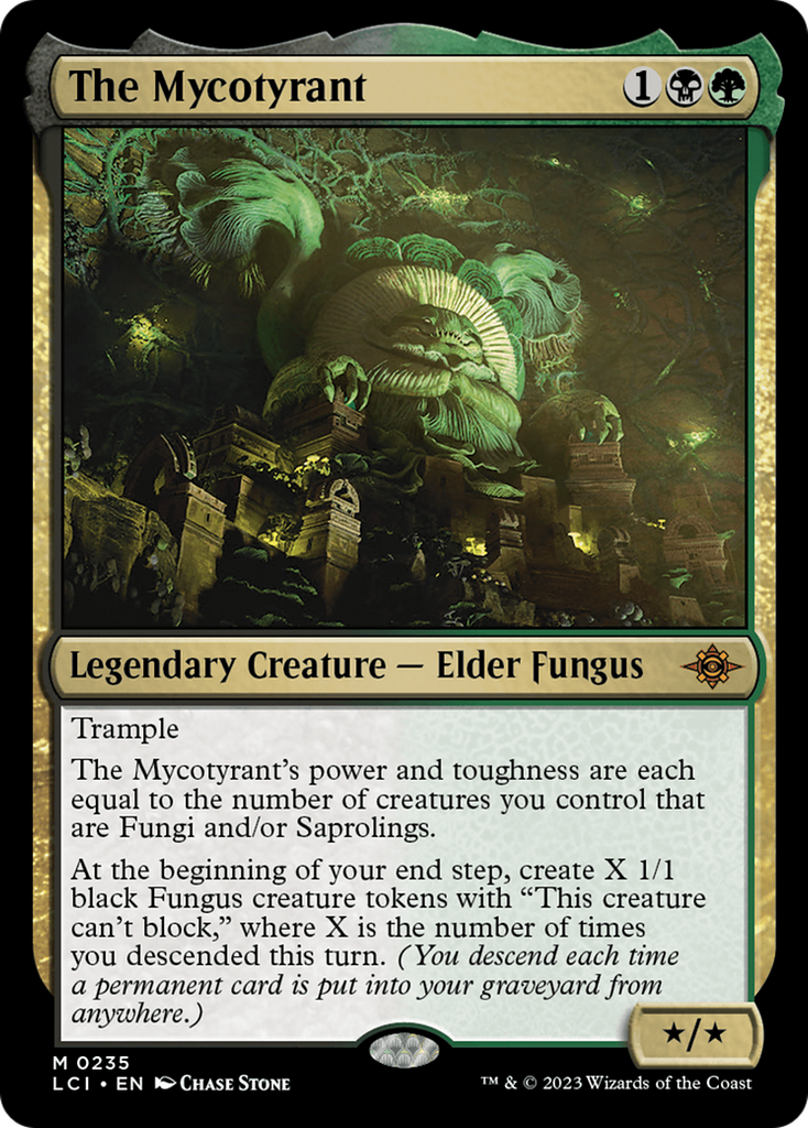 Magic: The Gathering - The Mycotyrant Foil - The Lost Caverns of Ixalan