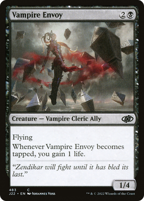 Magic: The Gathering - Vampire Envoy - Jumpstart 2022