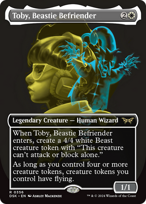 Magic: The Gathering - Toby, Beastie Befriender - Duskmourn: House of Horror