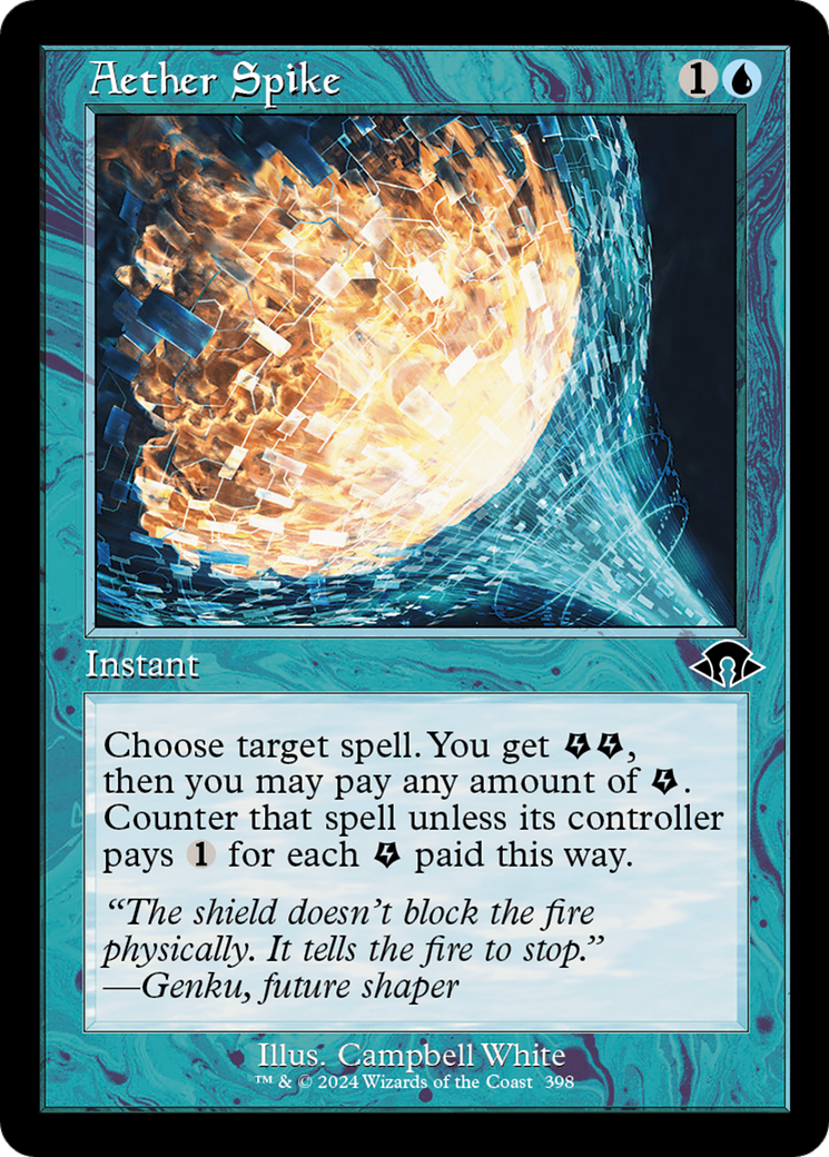 Magic: The Gathering - Aether Spike Foil - Modern Horizons 3