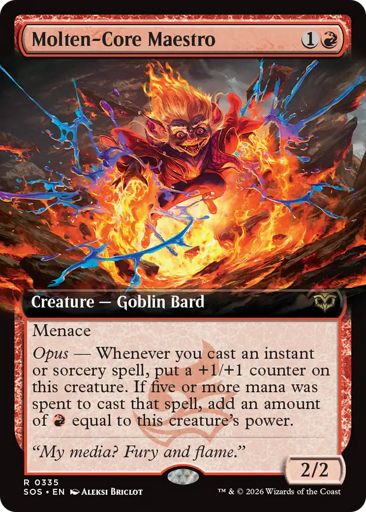 Magic: The Gathering - Molten-Core Maestro - Secrets of Strixhaven