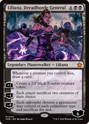 Magic: The Gathering - Liliana, Dreadhorde General - Foundations