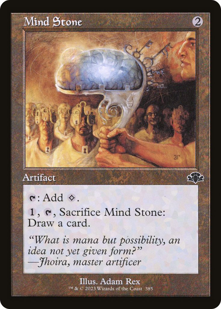 Magic: The Gathering - Mind Stone Foil - Dominaria Remastered