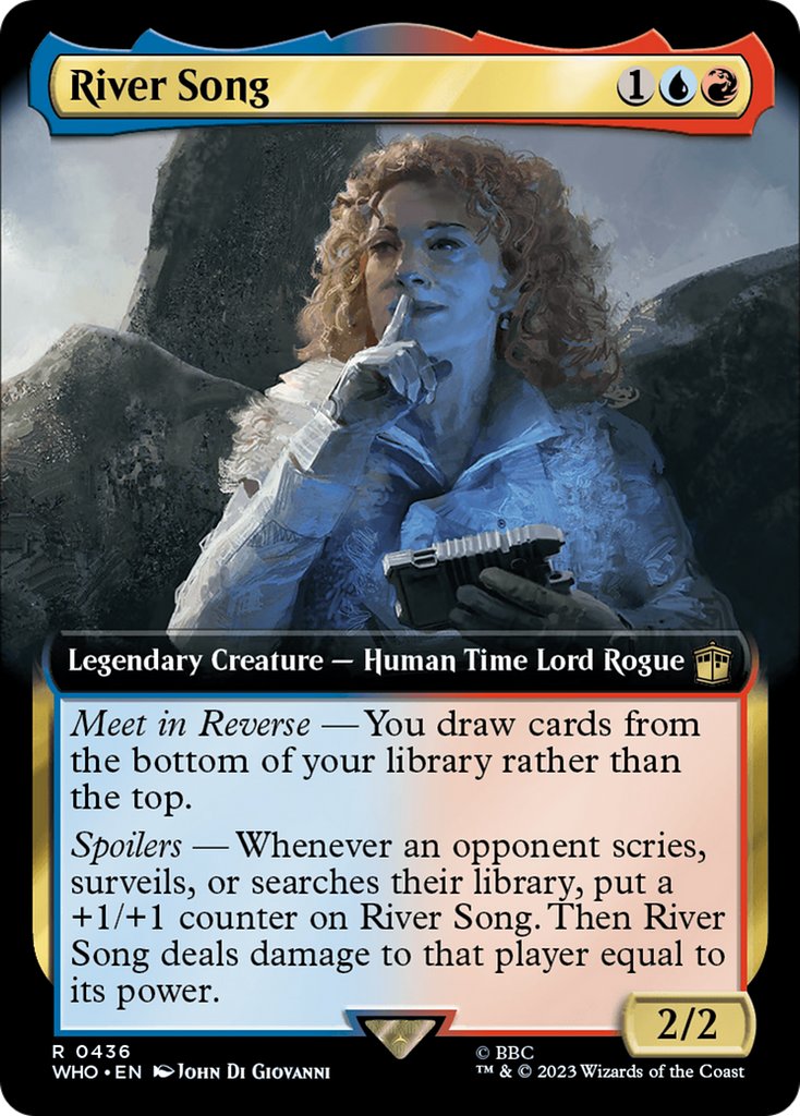 Magic: The Gathering - River Song Foil - Doctor Who