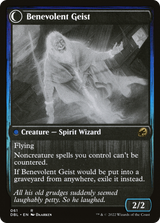 Magic: The Gathering - Malevolent Hermit // Benevolent Geist Foil - Innistrad: Double Feature