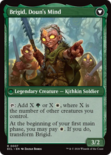 Magic: The Gathering - Brigid, Clachan's Heart // Brigid, Doun's Mind - Lorwyn Eclipsed