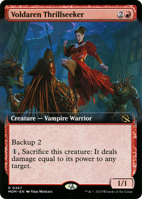 Magic: The Gathering - Voldaren Thrillseeker Foil - March of the Machine