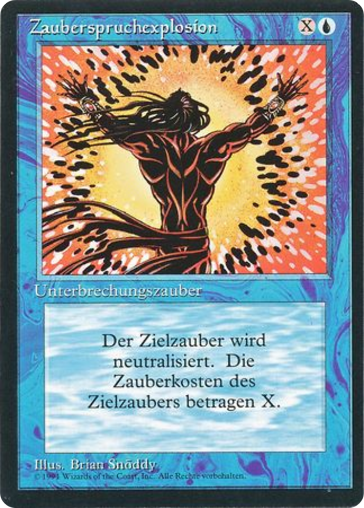 Magic: The Gathering - Zauberspruchexplosion - Foreign Black Border