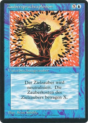 Magic: The Gathering - Zauberspruchexplosion - Foreign Black Border
