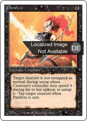 Magic: The Gathering - Lähmung - Revised Edition