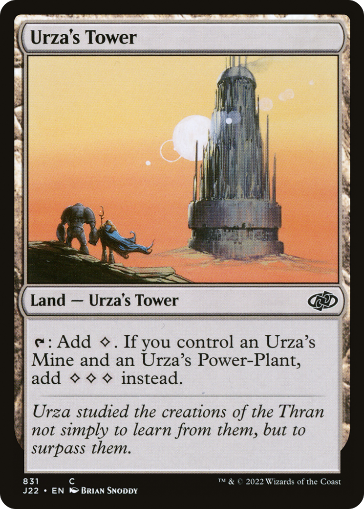 Magic: The Gathering - Urza's Tower - Jumpstart 2022