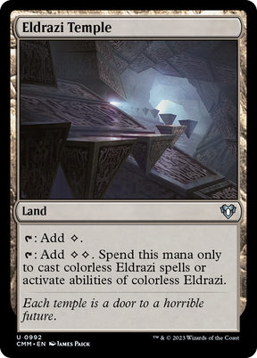Magic: The Gathering - Eldrazi Temple - Commander Masters