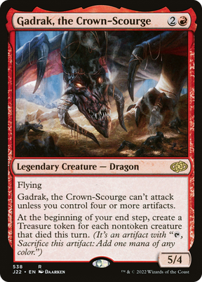 Magic: The Gathering - Gadrak, the Crown-Scourge - Jumpstart 2022