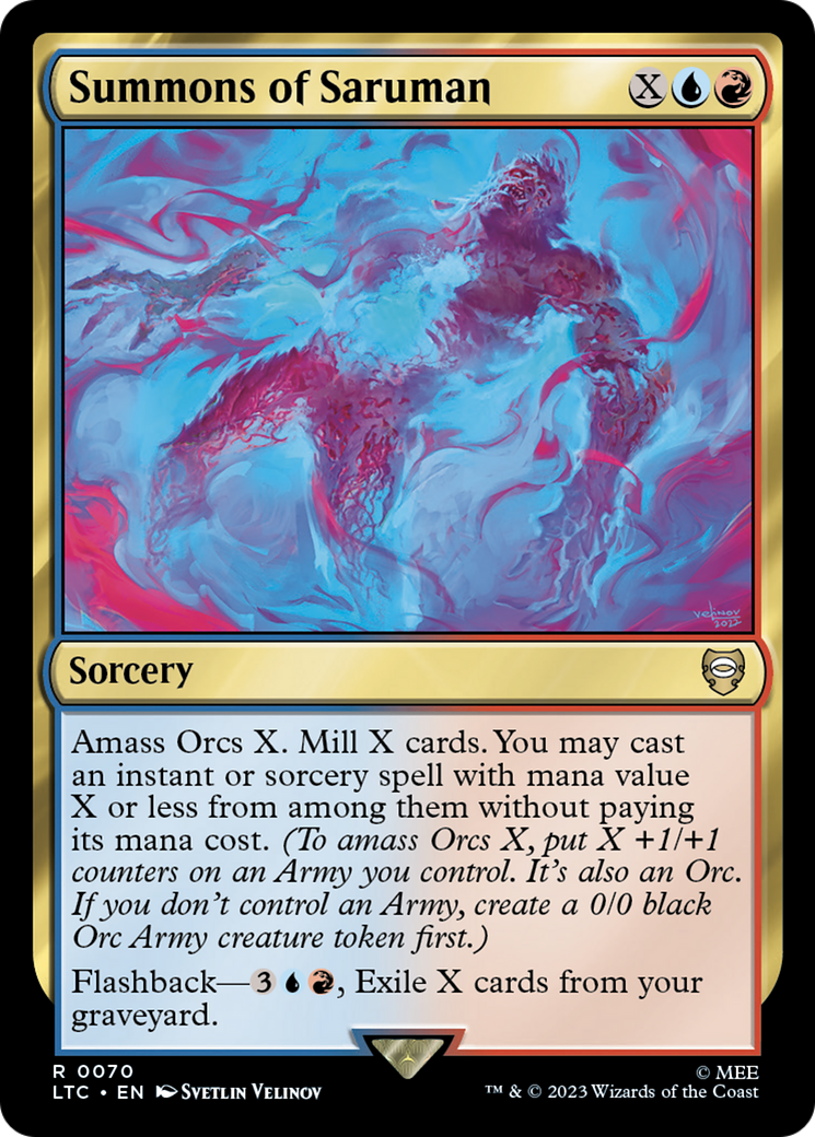 Magic: The Gathering - Summons of Saruman - Tales of Middle-earth Commander