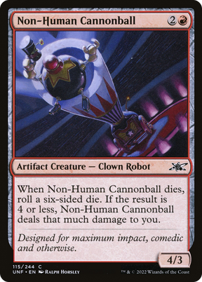 Magic: The Gathering - Non-Human Cannonball - Unfinity
