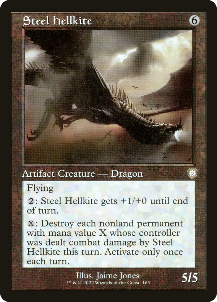 Magic: The Gathering - Steel Hellkite - The Brothers' War Commander