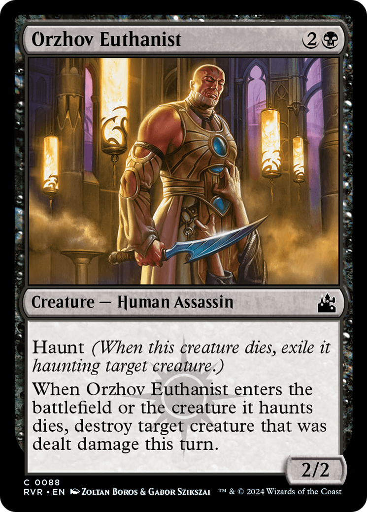 Magic: The Gathering - Orzhov Euthanist - Ravnica Remastered