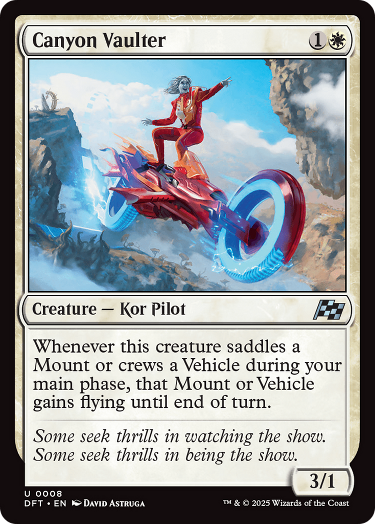 Magic: The Gathering - Canyon Vaulter - Aetherdrift