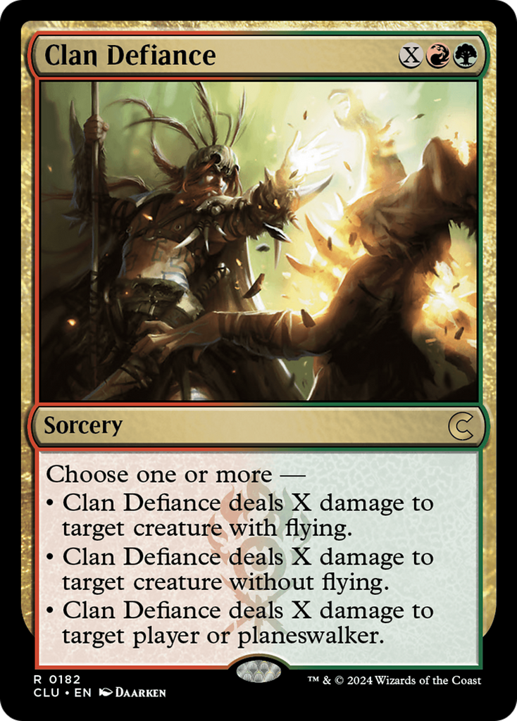Magic: The Gathering - Clan Defiance - Ravnica: Clue Edition