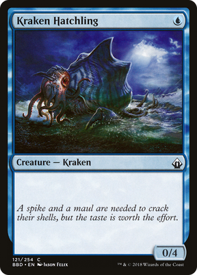 Magic: The Gathering - Kraken Hatchling Foil - Battlebond