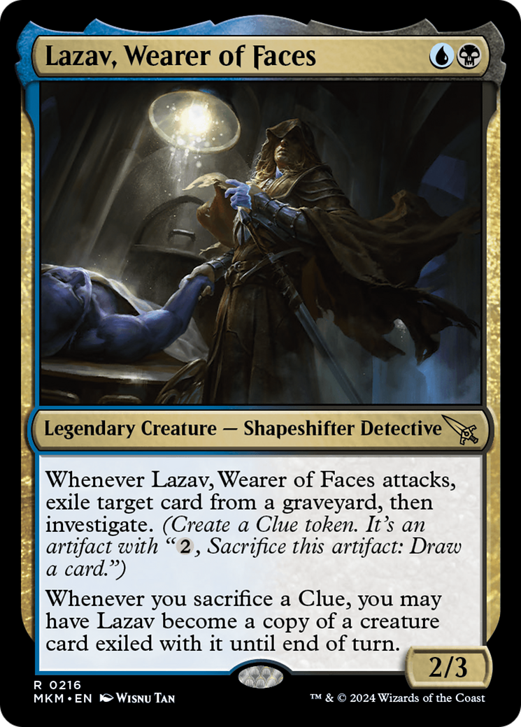 Magic: The Gathering - Lazav, Wearer of Faces - Murders at Karlov Manor
