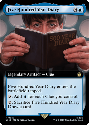 Magic: The Gathering - Five Hundred Year Diary Foil - Doctor Who