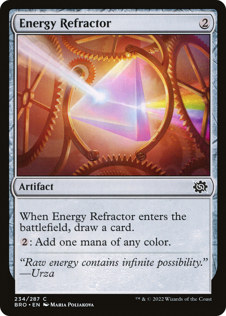 Magic: The Gathering - Energy Refractor - The Brothers' War