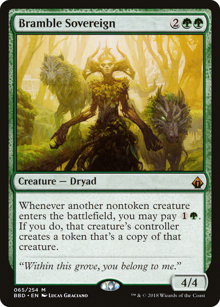 Magic: The Gathering - Bramble Sovereign Foil - Battlebond