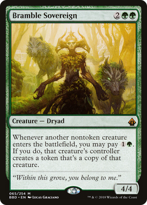 Magic: The Gathering - Bramble Sovereign Foil - Battlebond