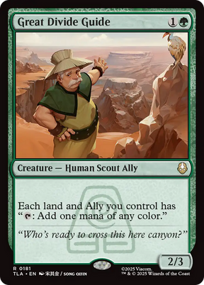 Magic: The Gathering - Great Divide Guide - Avatar: The Last Airbender