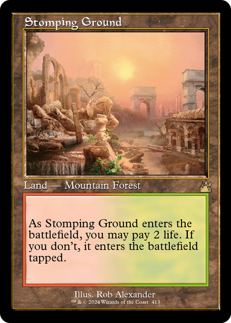 Magic: The Gathering - Stomping Ground - Ravnica Remastered