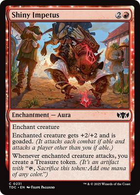 Magic: The Gathering - Shiny Impetus - Tarkir: Dragonstorm Commander
