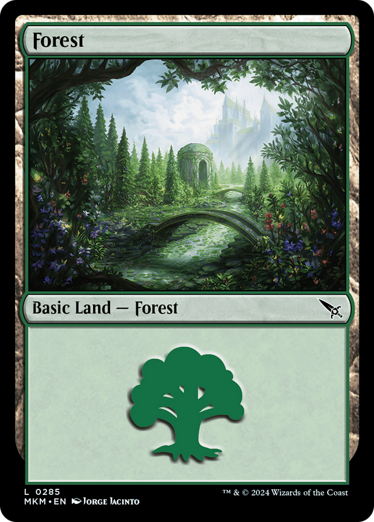 Magic: The Gathering - Forest - Murders at Karlov Manor