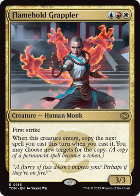 Magic: The Gathering - Flamehold Grappler - Tarkir: Dragonstorm